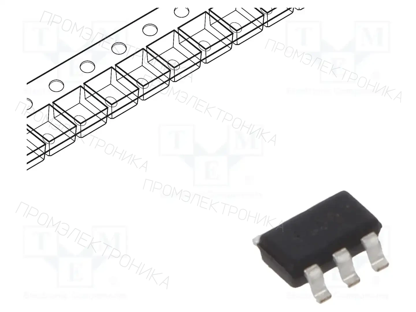 onsemi FDC3601N — Транзисторы многоканальные