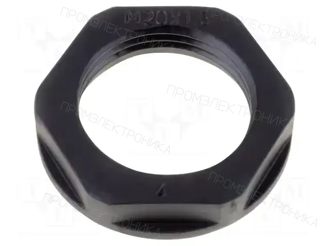 HELU KMK-PA RAL9005 1/2” — Гайки для кабельных вводов