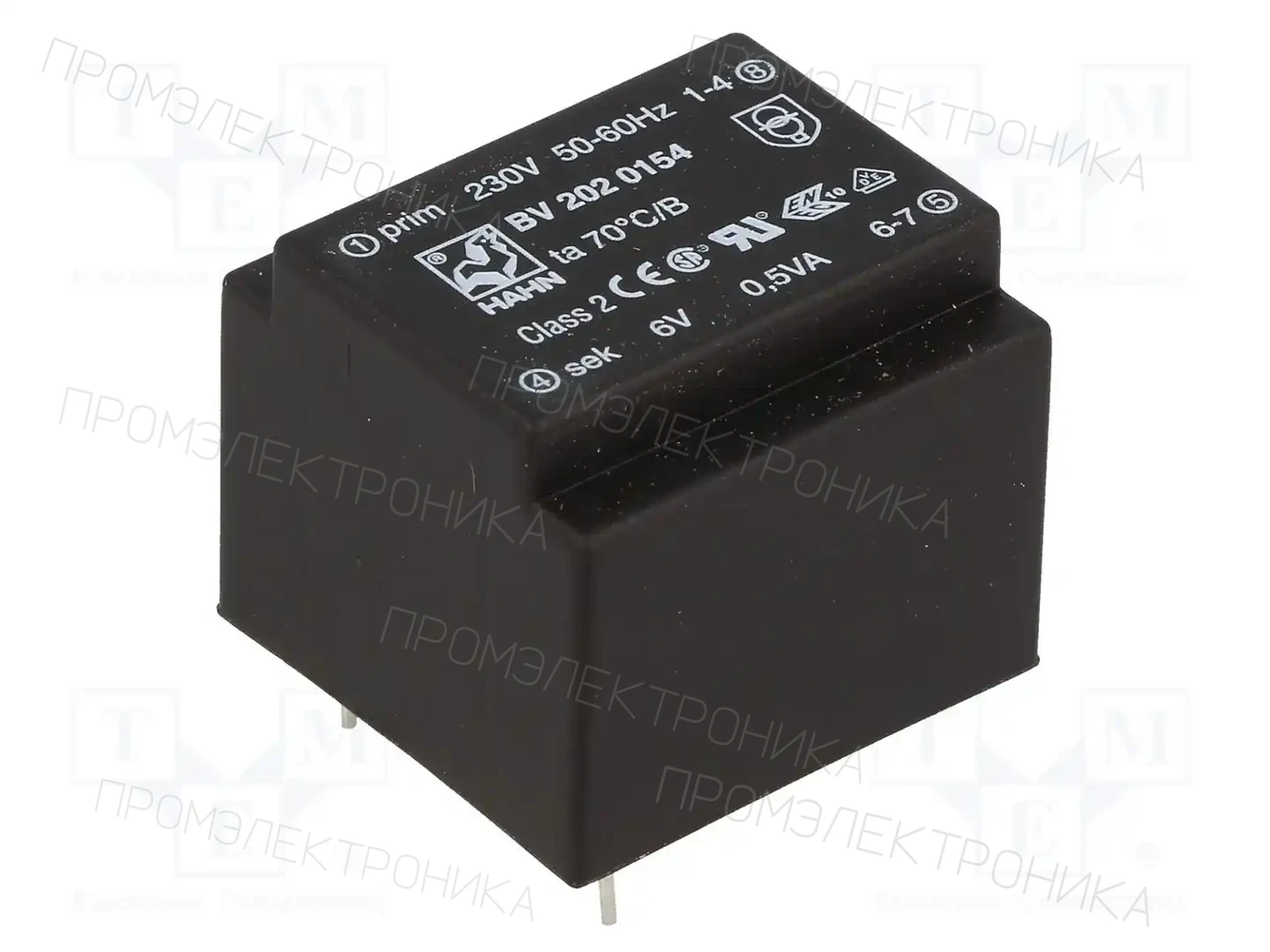 HAHN BV 202 0154 — Трансформаторы PCB