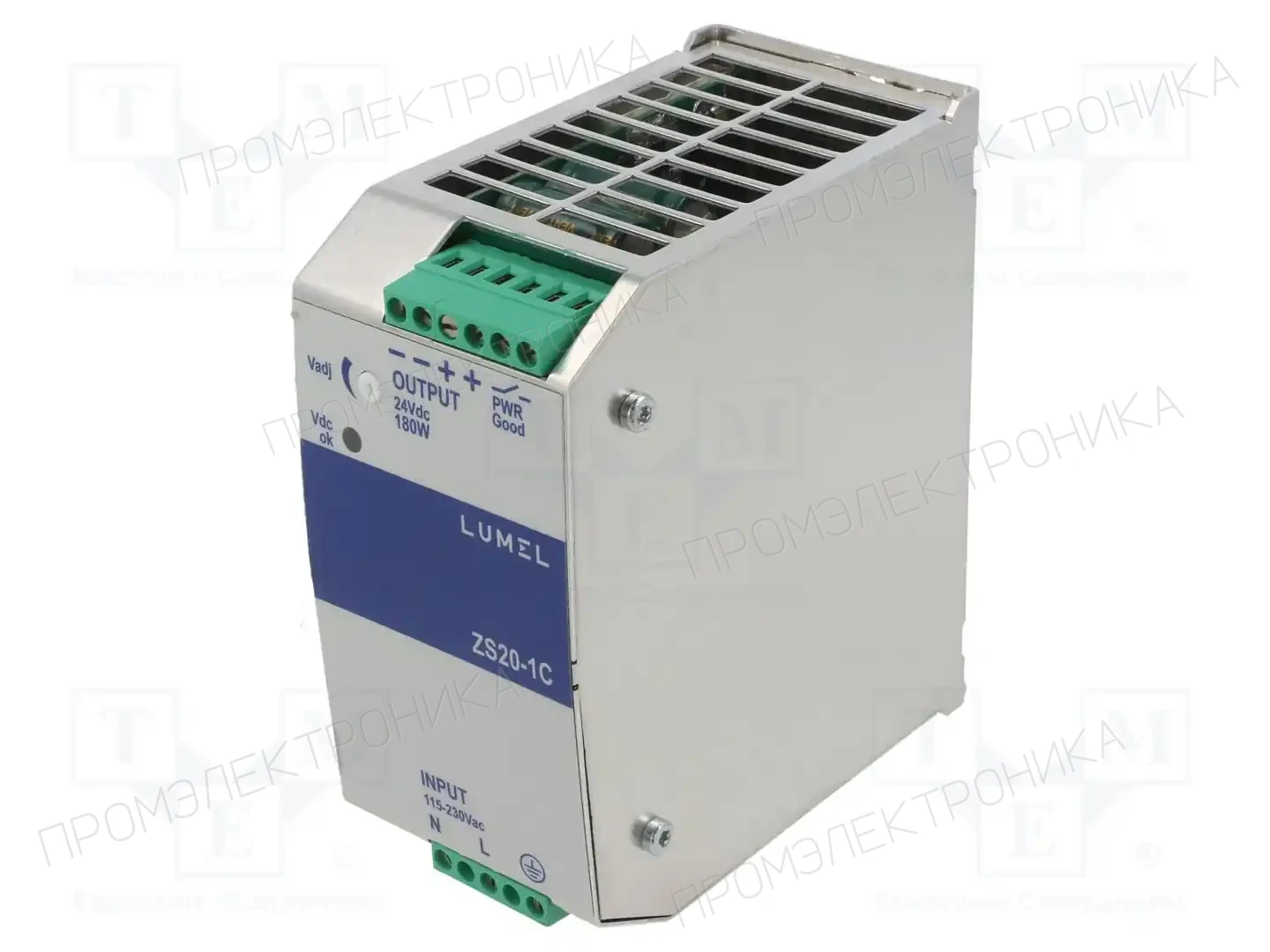 LUMEL ZS20-1C — Блоки питания на DIN-рейку