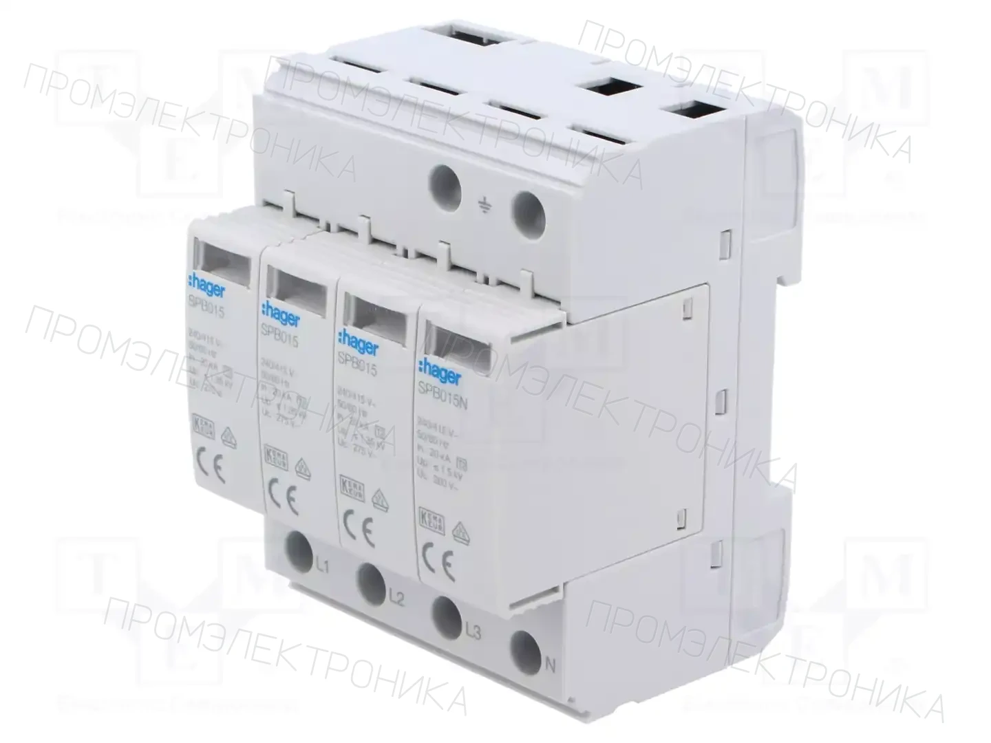 HAGER SPB413 — Ограничители перенапряжения