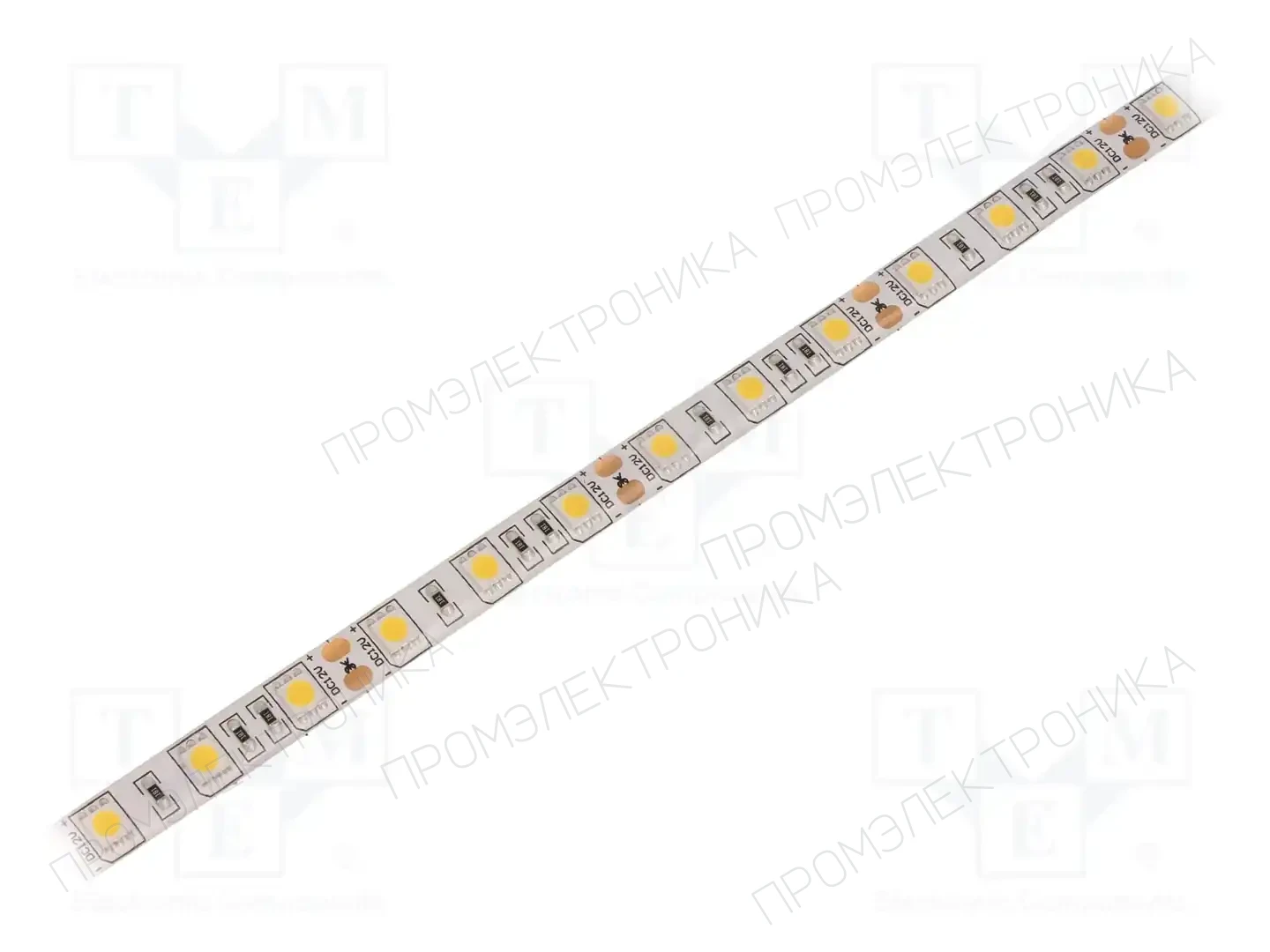 WISVA OPTOELECTRONICS HH-S60F010-5050-12 WW WHITE PCB IP65 — Источники света - светодиодные ленты