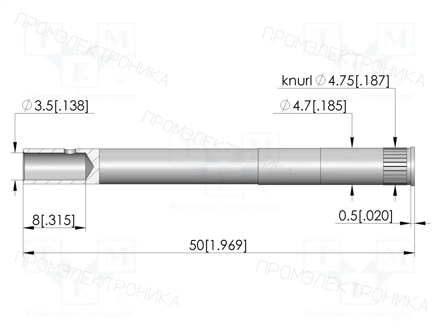 INGUN KS-61735-R — Гнёзда для измерительных щупов