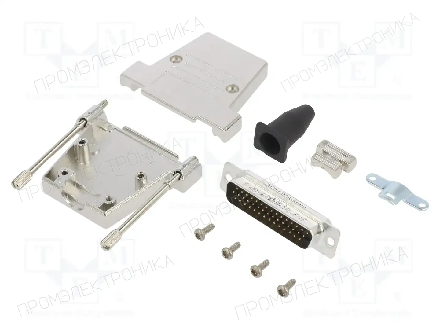 AMPHENOL COMMUNICATIONS SOLUTIONS L17DTSL25-RG-LJS-T+L717HDB44P — Комплектные штекеры D-Sub