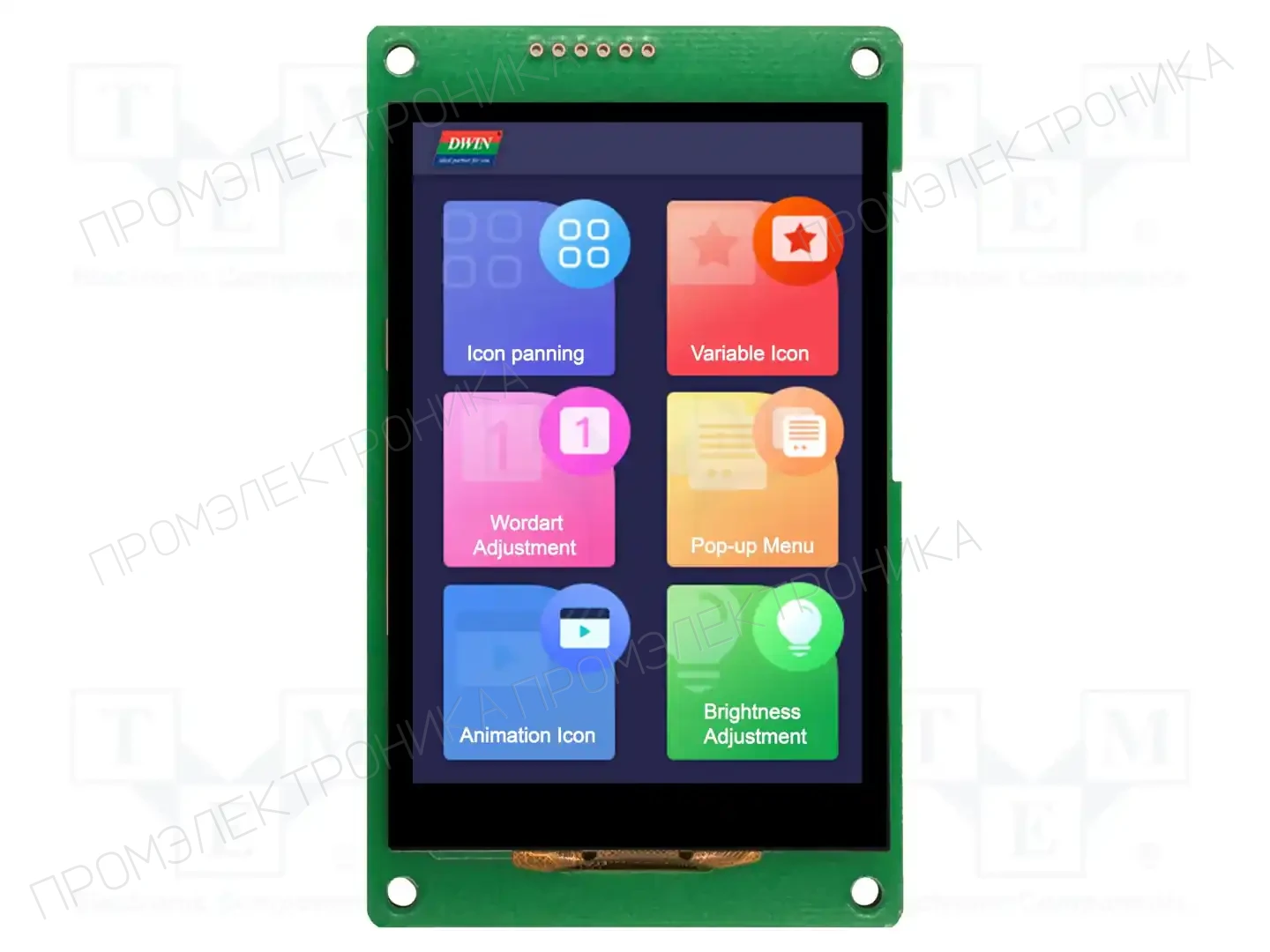 Dwin Technology DMG48320C035_03WTC — Интеллигентные дисплеи