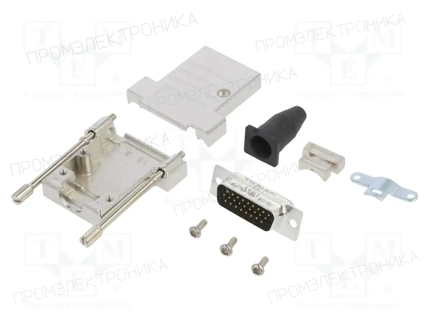 AMPHENOL COMMUNICATIONS SOLUTIONS L17DTSL15-RG-LJS-T+L717HDA26P — Комплектные штекеры D-Sub