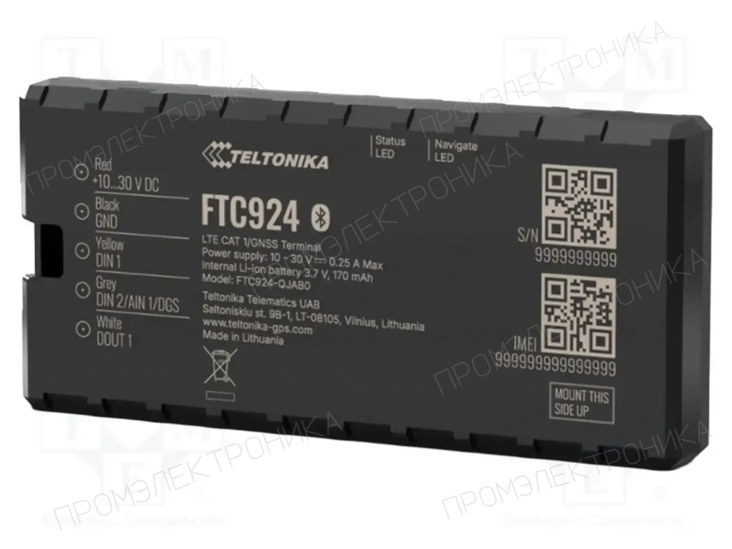 TELTONIKA TELEMATICS FTC924 — Модули M2M (GPRS/LTE/5G)