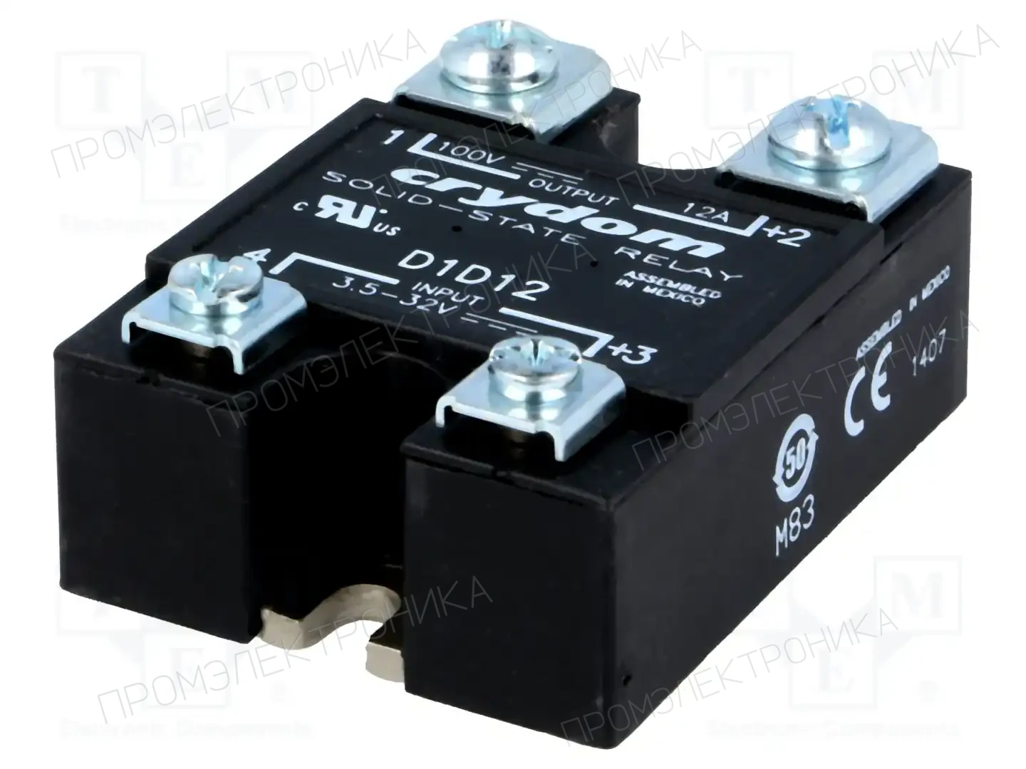 SENSATA / CRYDOM D1D12 — Реле SSR постоянного тока
