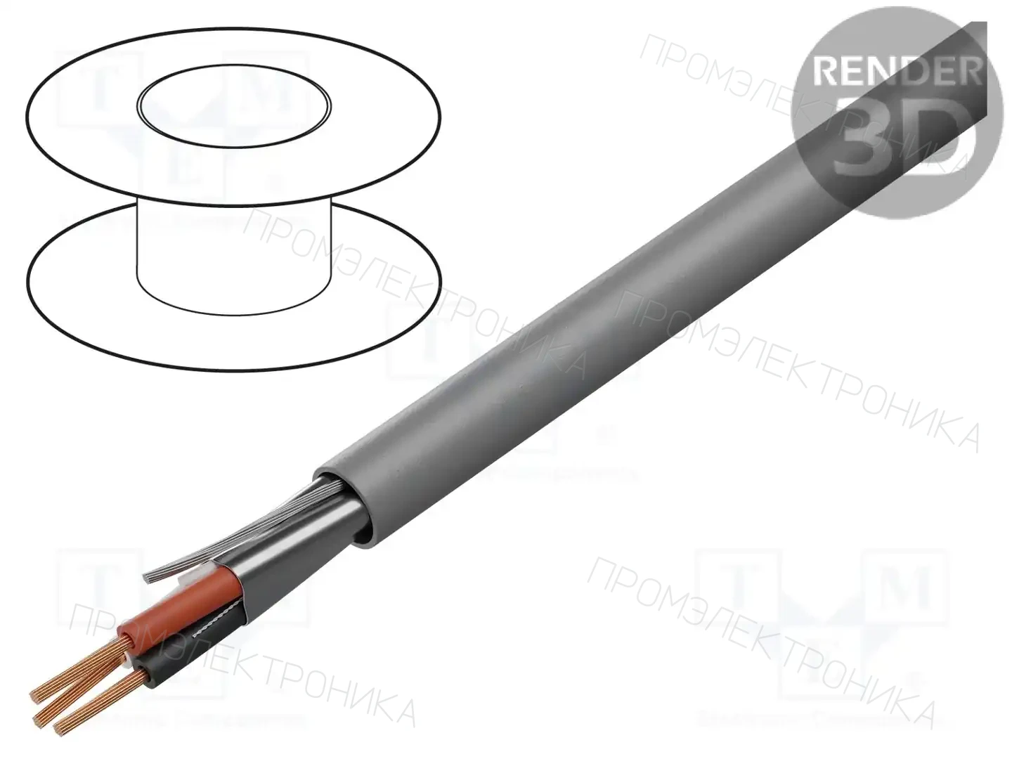 BELDEN 1036A 0101000 — Провода многожильные экранированные