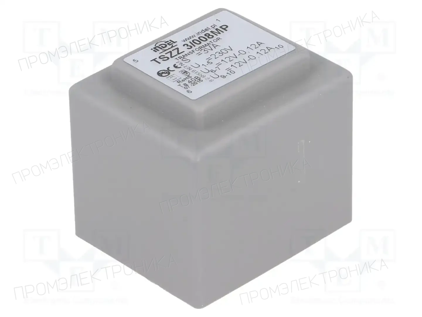 INDEL TSZZ3/008MP — Трансформаторы PCB