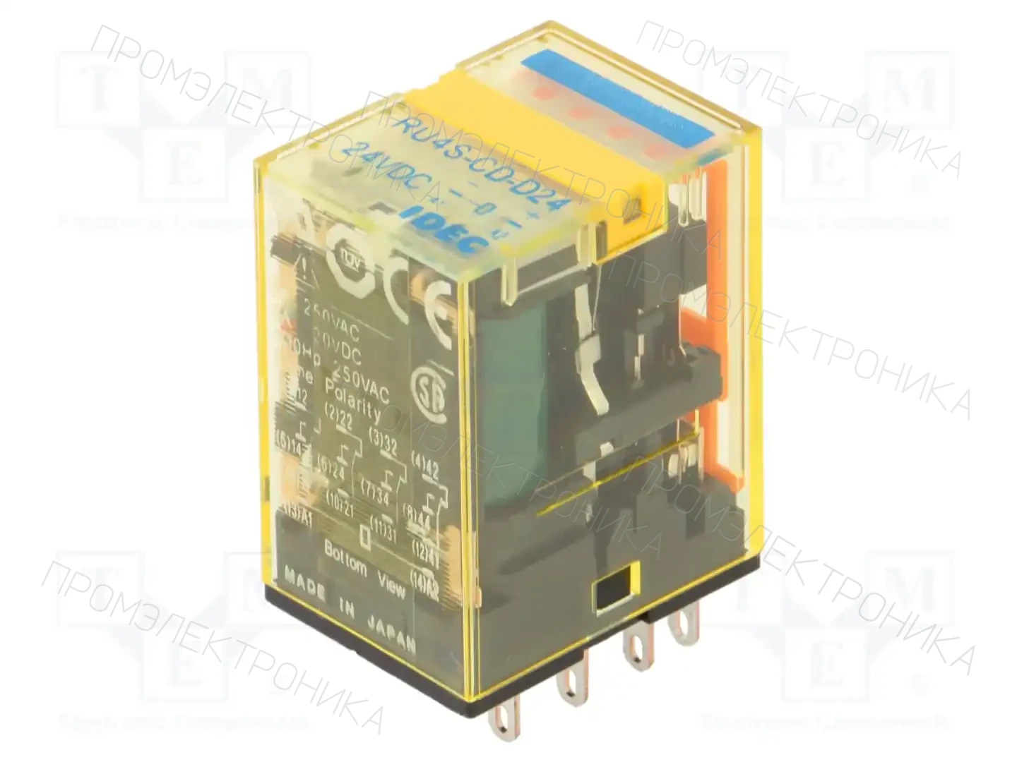 IDEC RU4S-CD-D24 — Реле электромагн. промышленные