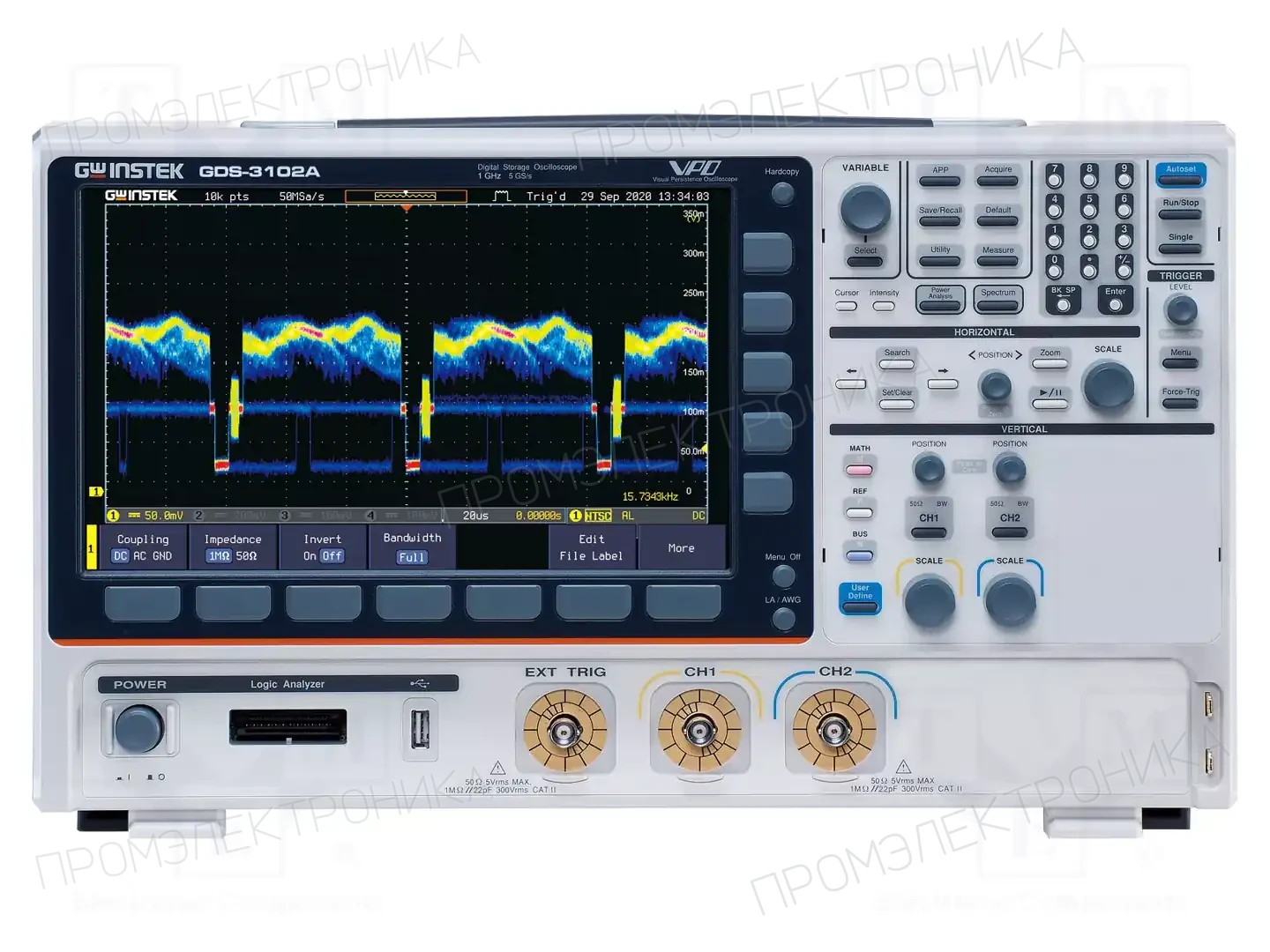 GW INSTEK GDS-3102A — Осциллоскопы цифровые