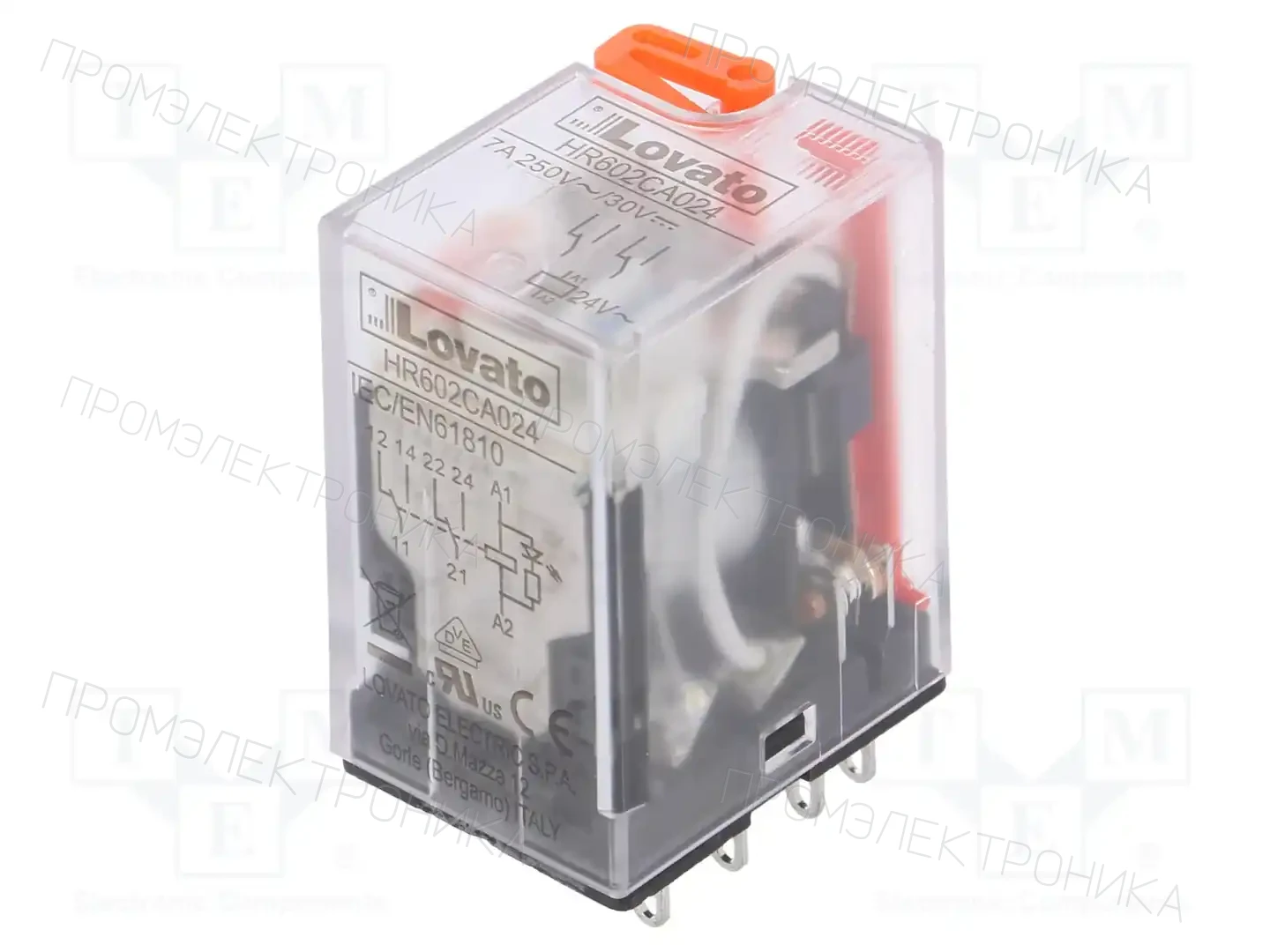 LOVATO ELECTRIC HR602CA024 — Реле электромагн. промышленные
