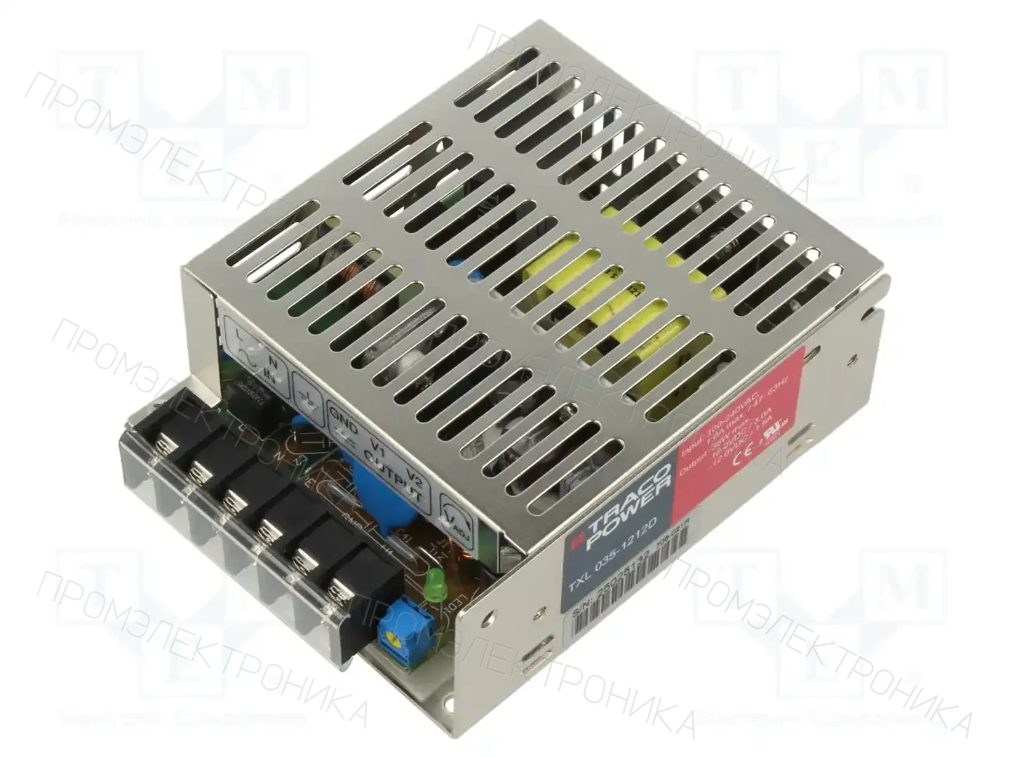 TRACO POWER TXL 035-1212D — Блоки питания для встраивания
