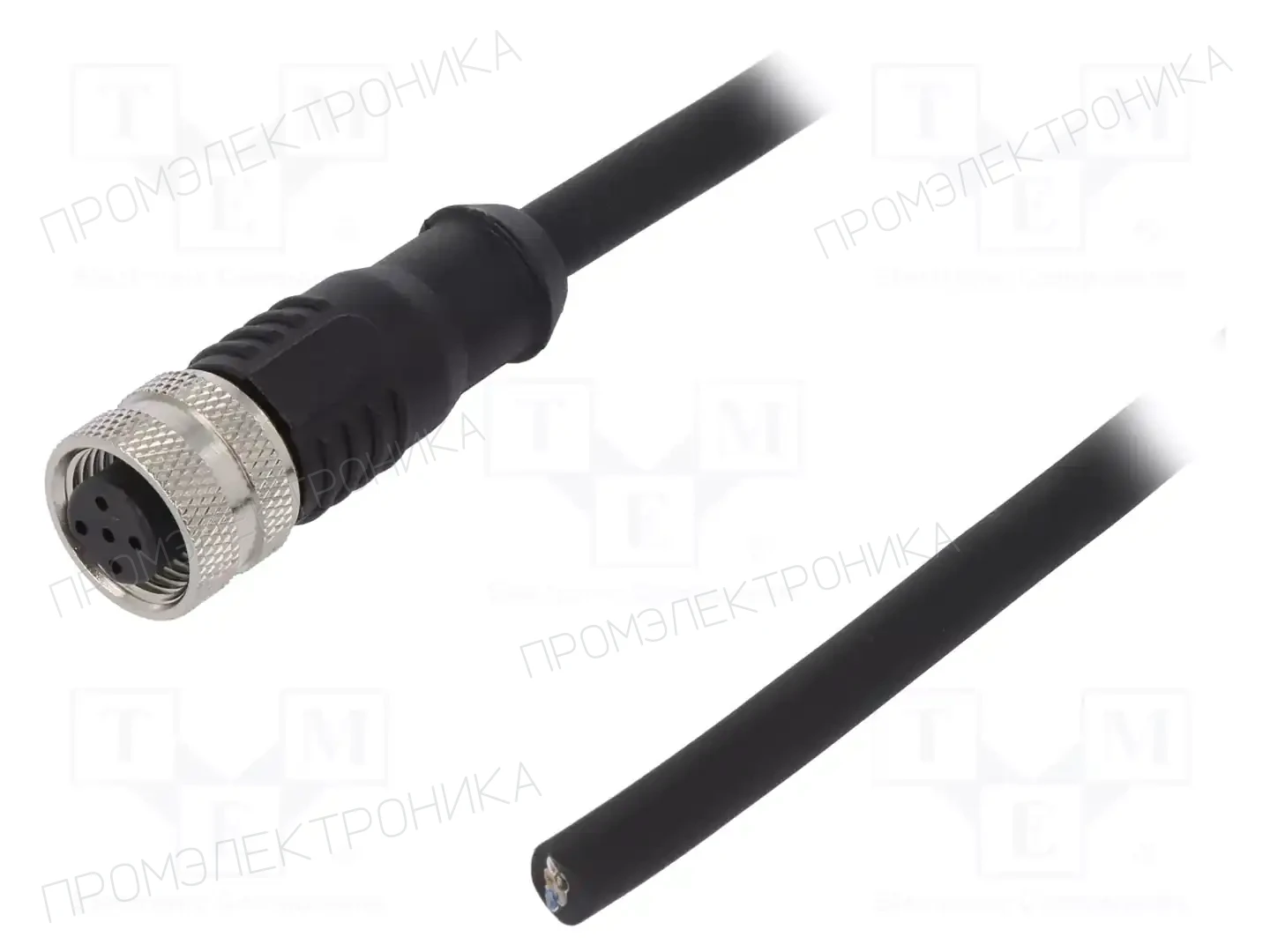 DEGSON ELECTRONICS PM-M12B-05P-FF-SL8B01-00A(H) — Соединения M12 с проводом