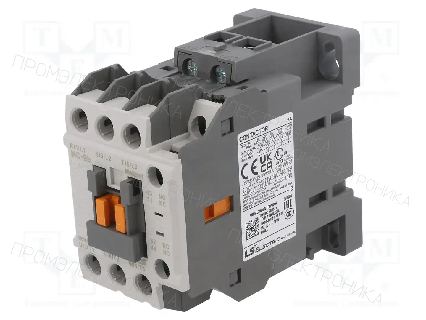 LS ELECTRIC MC-9B 48VDC 1A1B — Контакторы - главные модули
