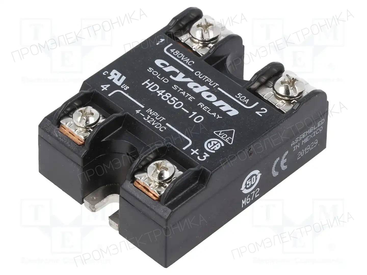 SENSATA / CRYDOM HD4850-10 — Реле SSR однофазные