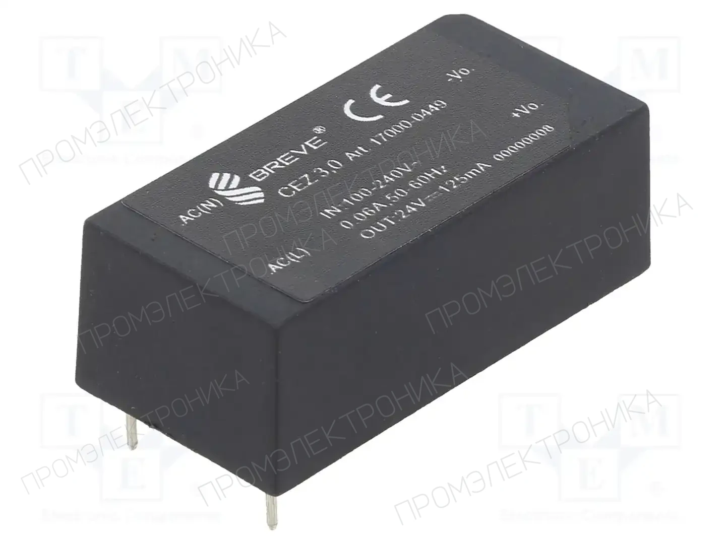BREVE TUFVASSONS 17000-0449 — Преобразователи AC/DC для PCB
