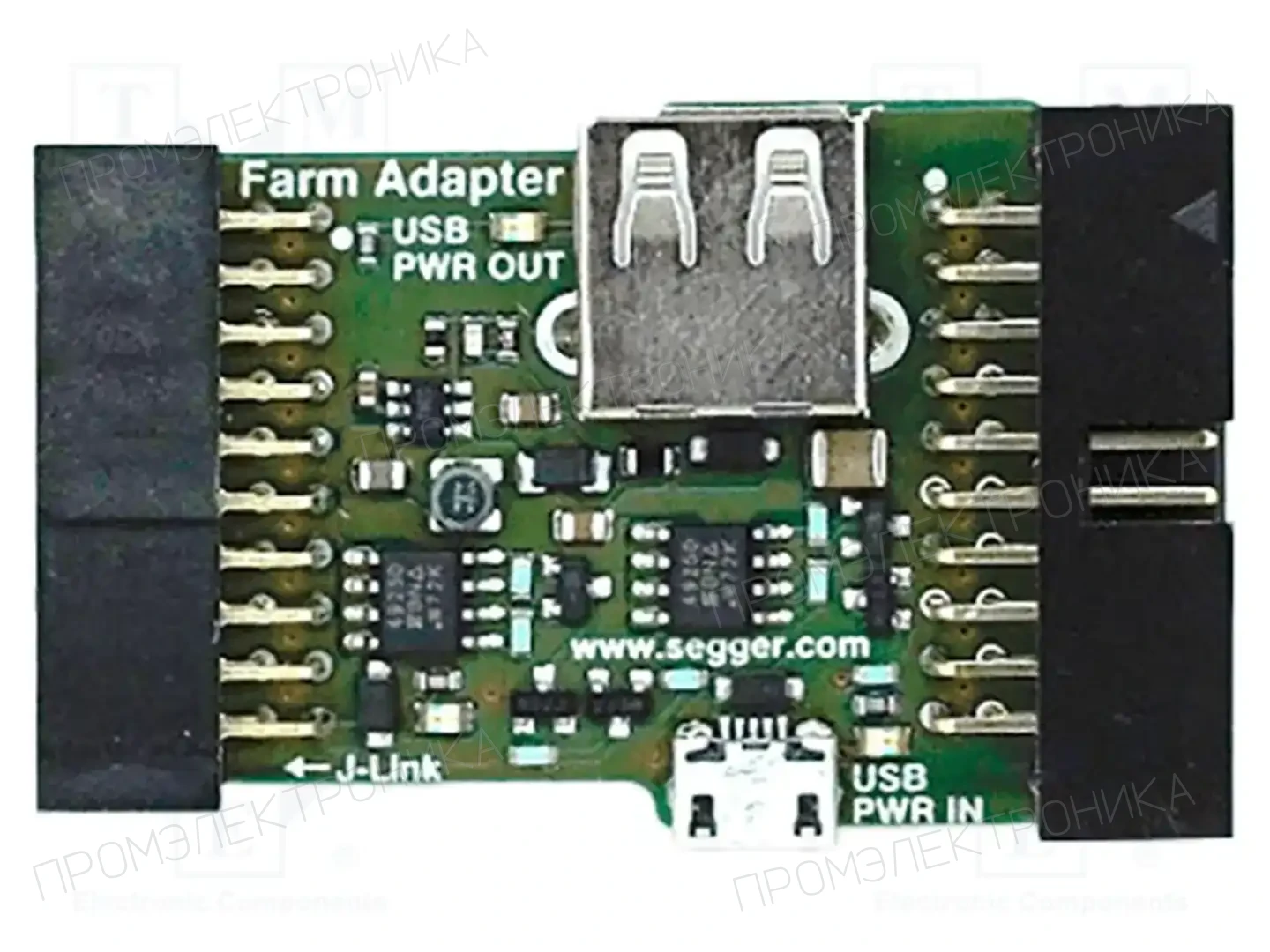 SEGGER MICROCONTROLLER 8.06.36 TEST FARM POWER ADAPTER — Аксессуары для программаторов