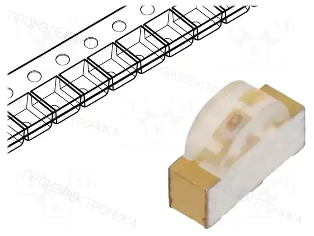 BROADCOM (AVAGO) HSMG-C680 — Светодиоды SMD цветные