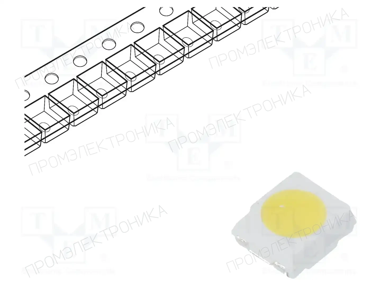 REFOND RF-K65TK30DS-EC-Y — Светодиоды SMD белые