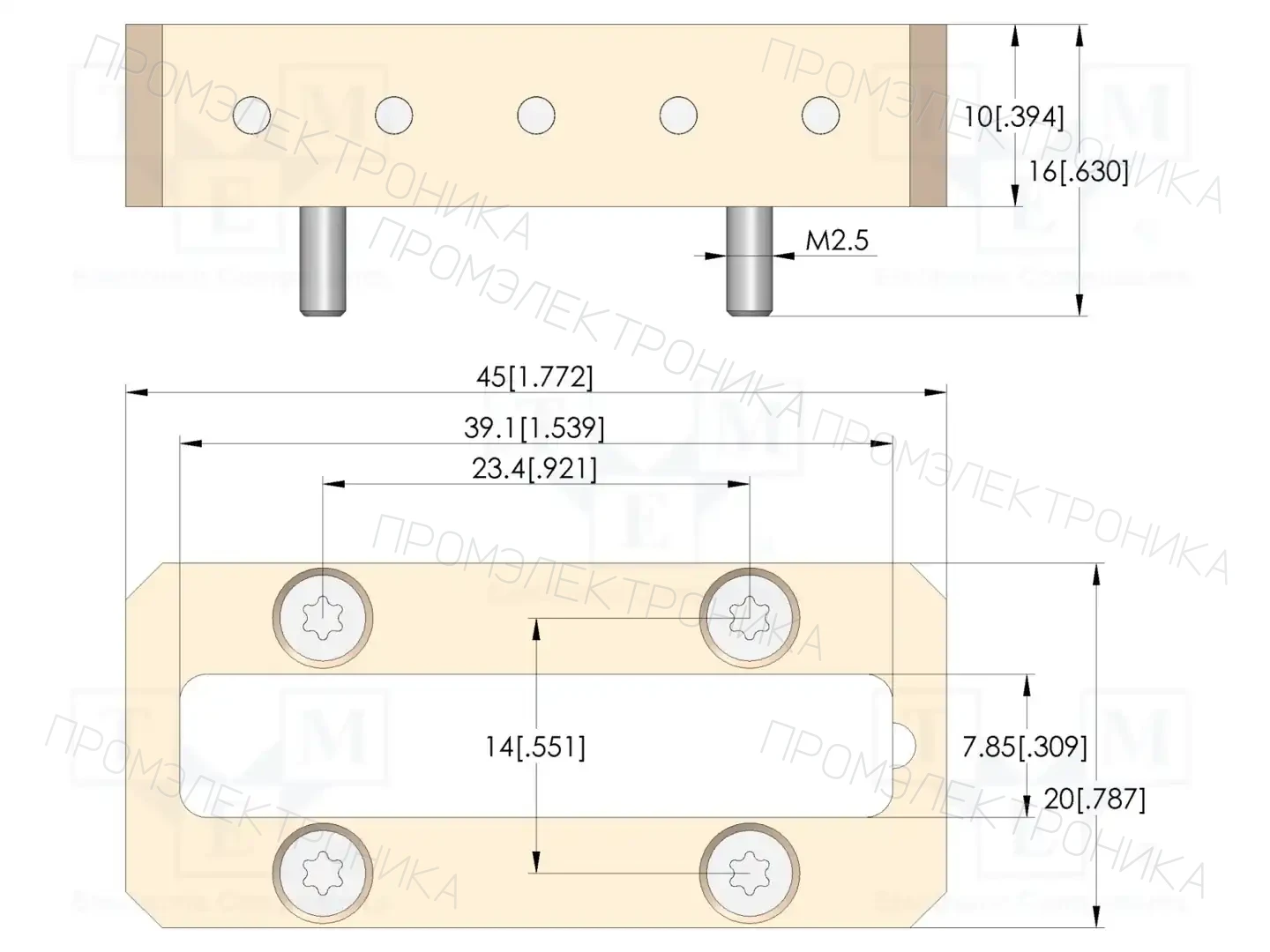 INGUN KS-802MTNT-5 — Гнёзда для измерительных щупов