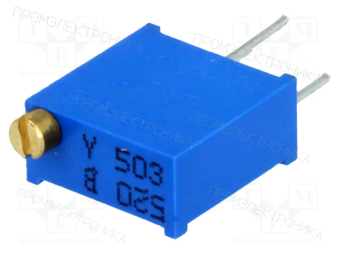 SR PASSIVES T910Y-50K — Потенциометры THT многооборотные 3/8 дм