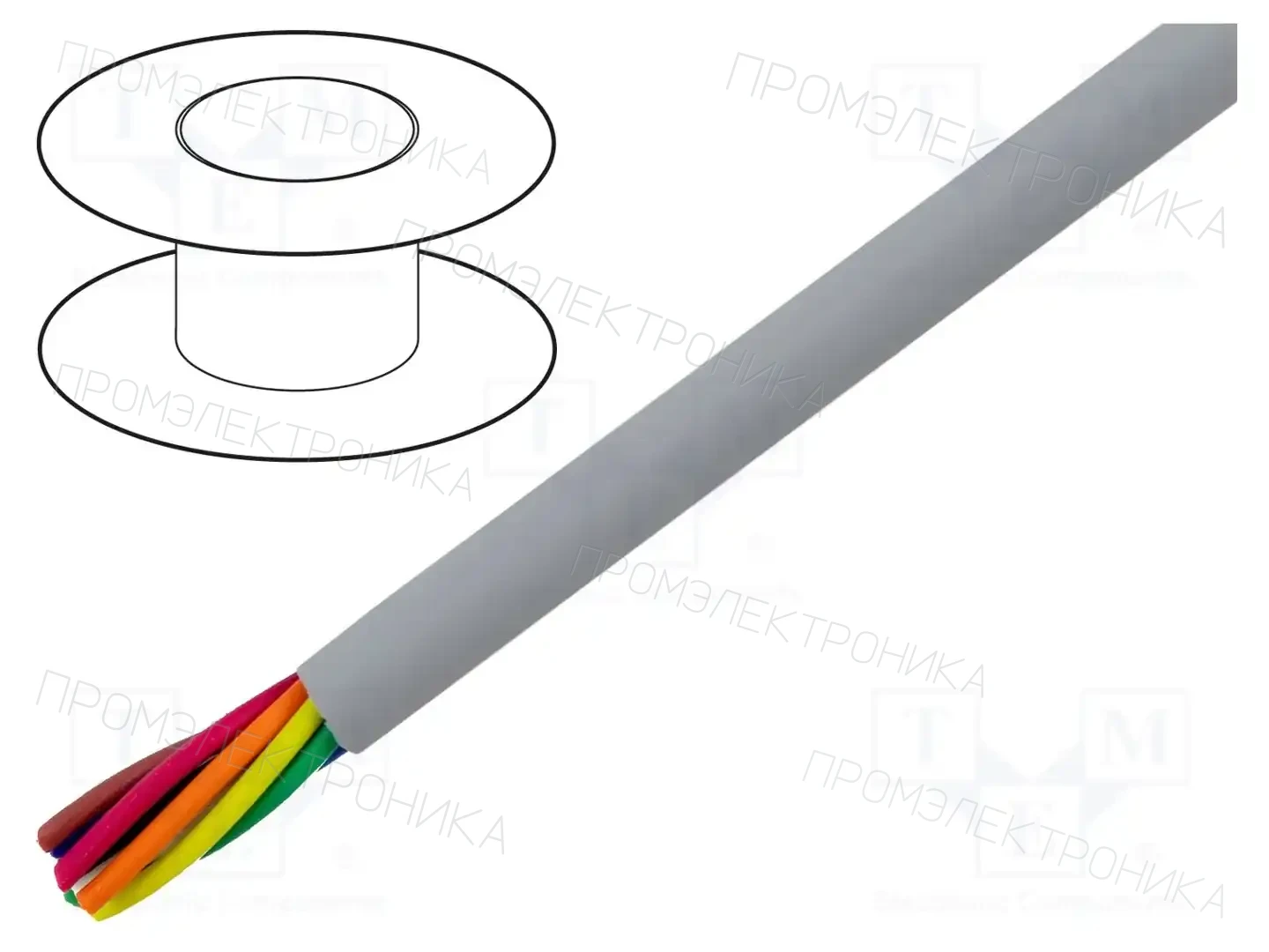 ALPHA WIRE 78022 SL001 — Провода многожильные неекранированные