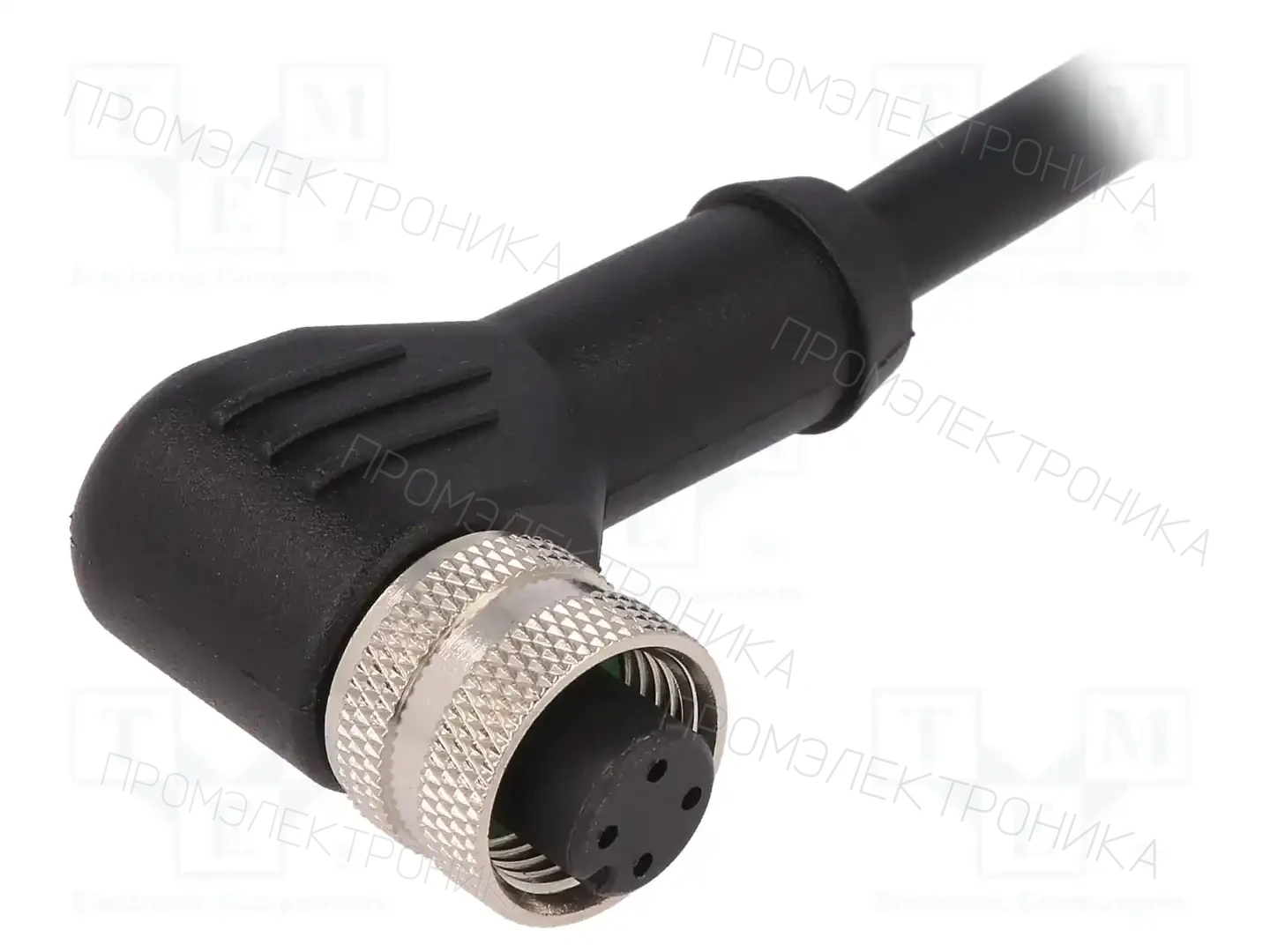 BULGIN PXPPVC12RAF04ACL010PVC — Соединения M12 с проводом