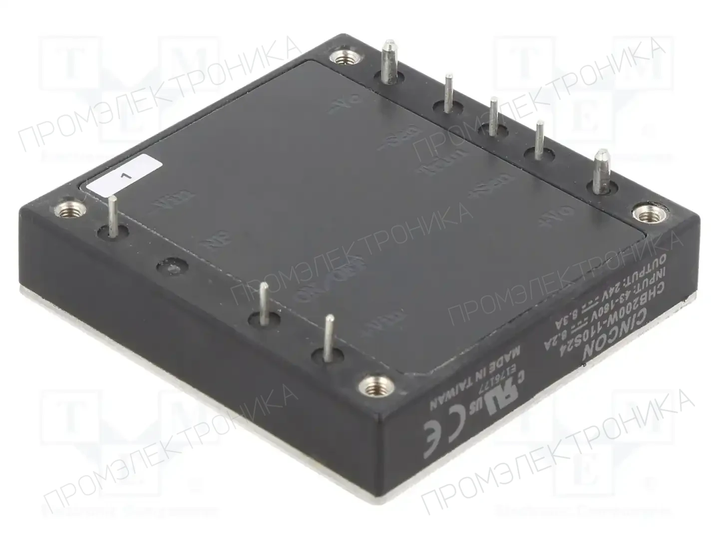 CINCON CHB200W-110S24 — Преобразователи DC/DC