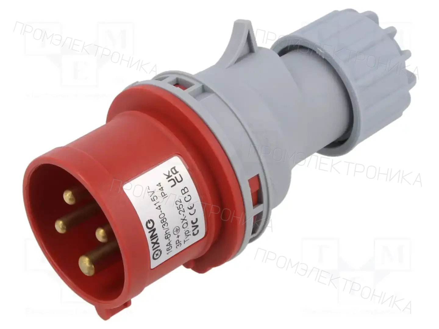 TAIZHOU BAOLUDA ELECTRIC QX-252 — Многофазные разъемы IEC 60309
