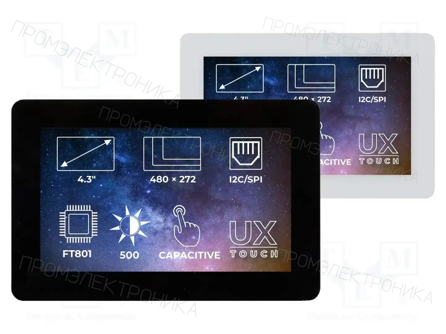 Riverdi SM-RVT43ULFNWC05 — Интеллигентные дисплеи