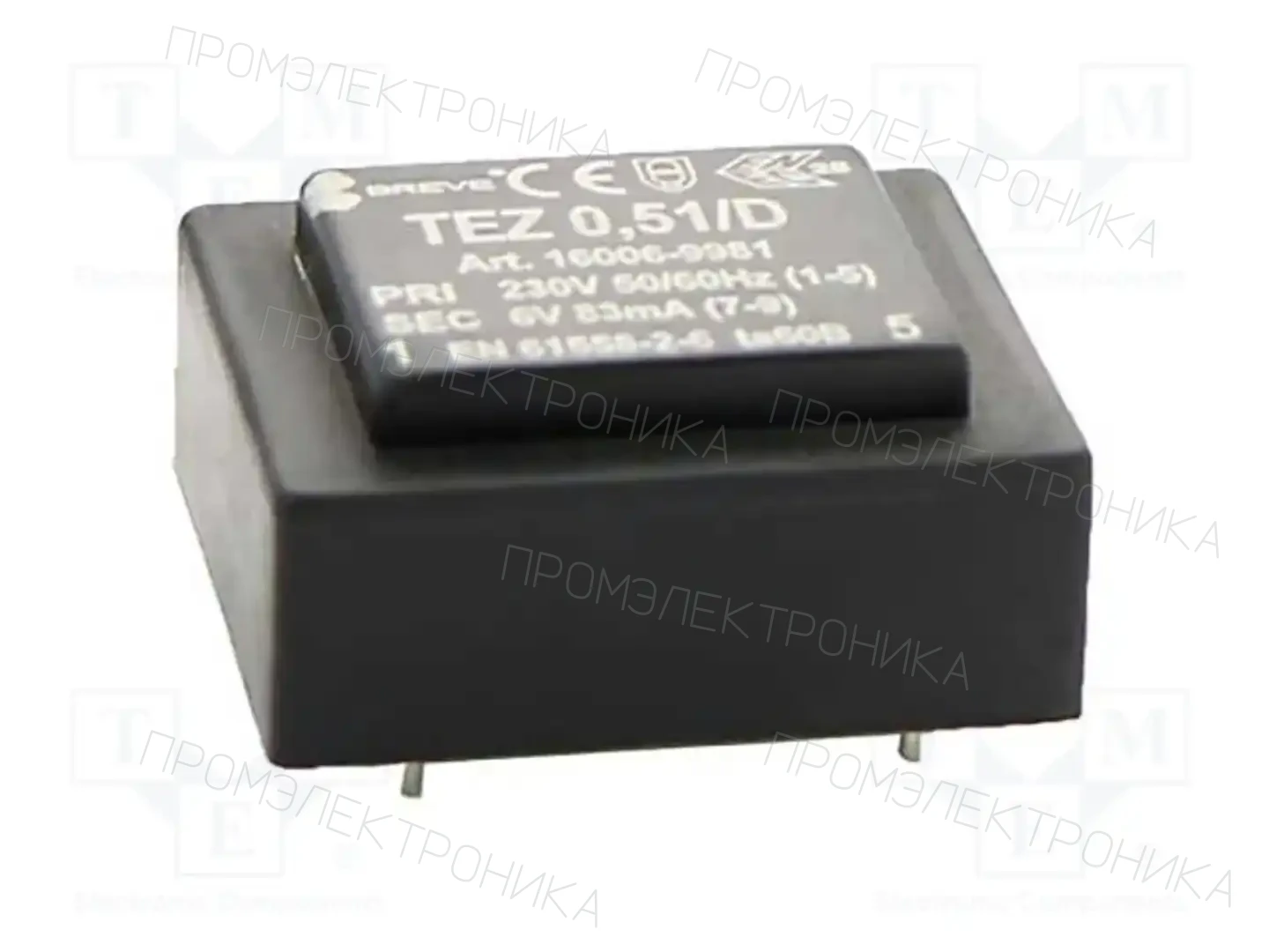 BREVE TUFVASSONS 16006-9981 — Трансформаторы PCB