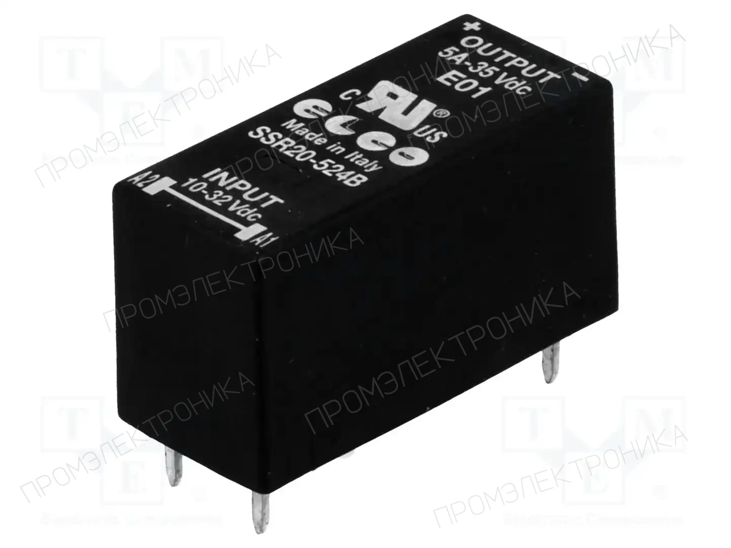 ELCO SRL SSR20-524B — Реле SSR однофазные
