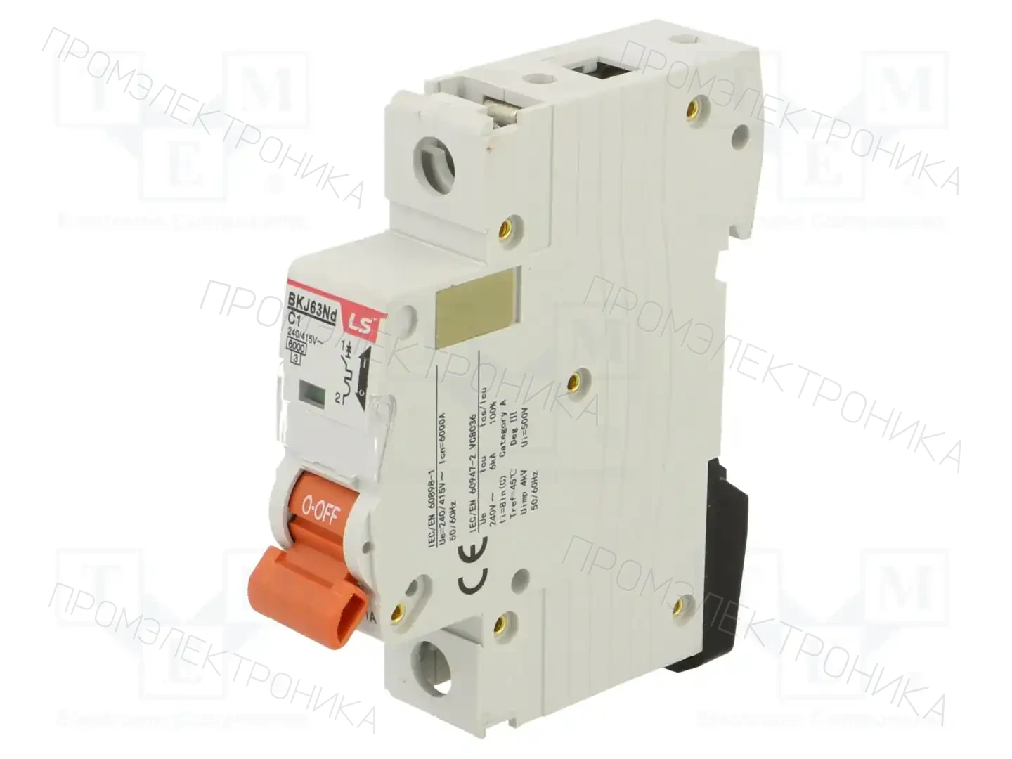LS ELECTRIC BKJ63ND 1P C1 — Выключатели максимального тока