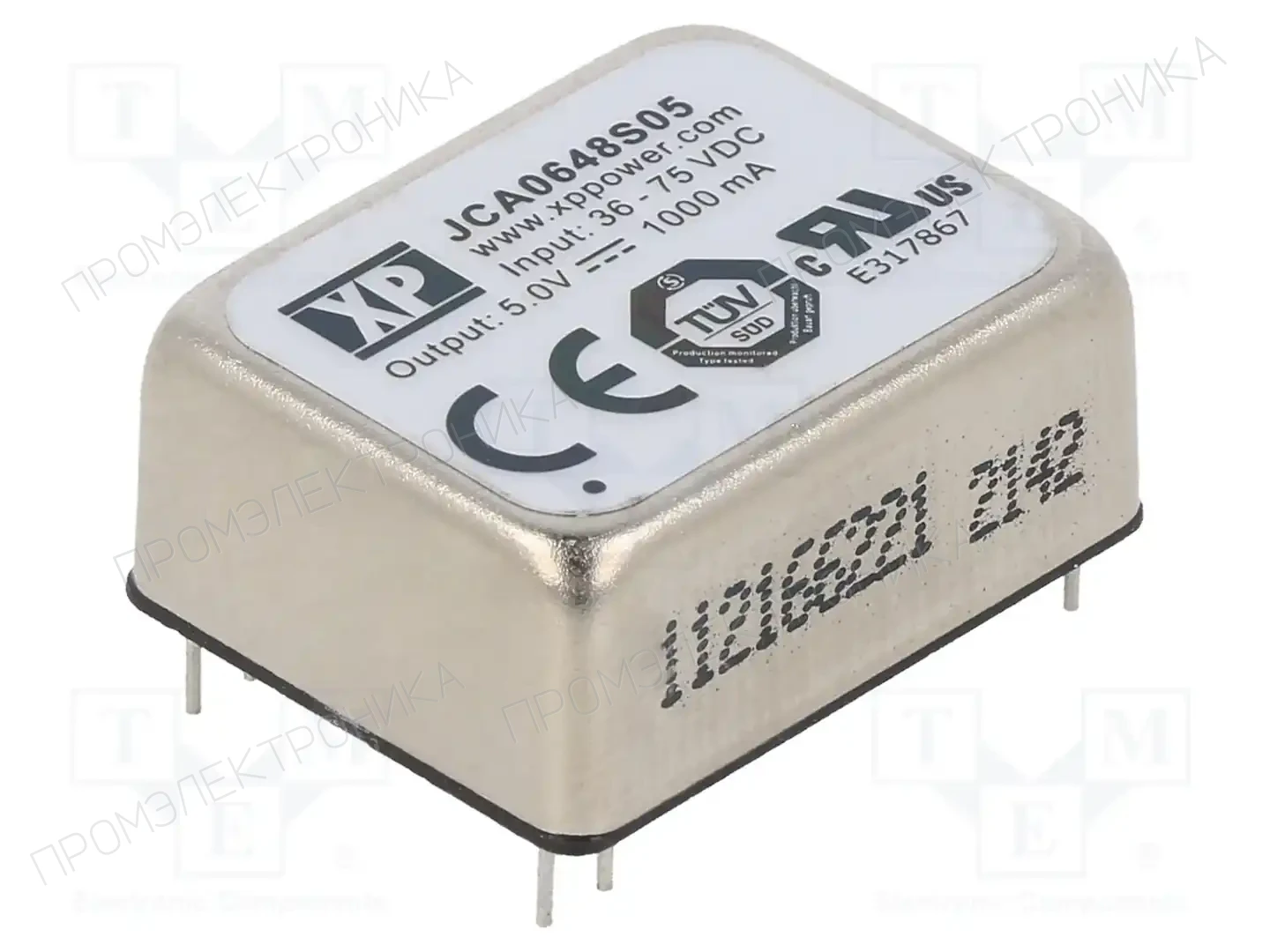 XP POWER JCA0648S05 — Преобразователи DC/DC