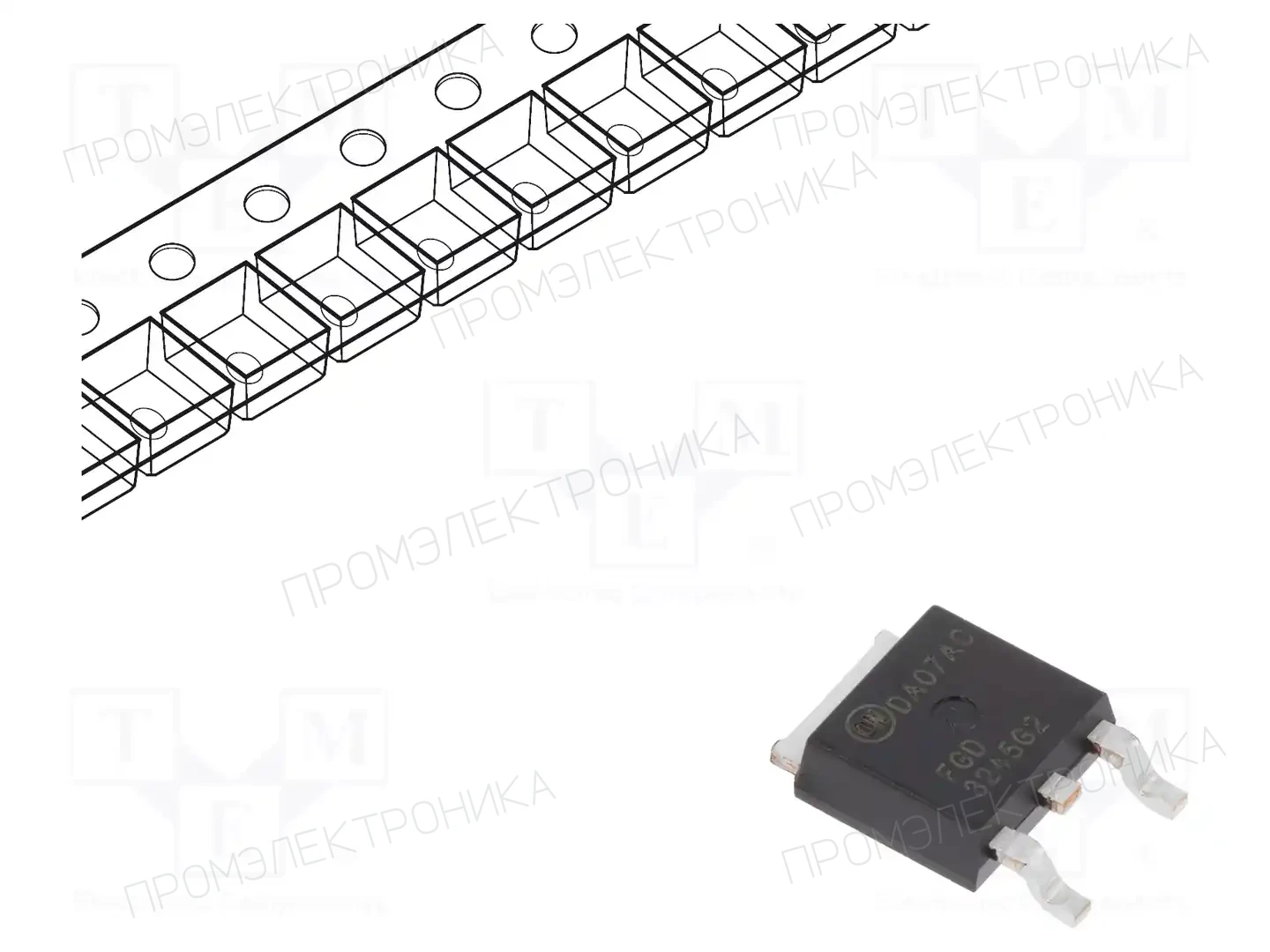 onsemi FGD3245G2-F085 — Транзисторы IGBT SMD