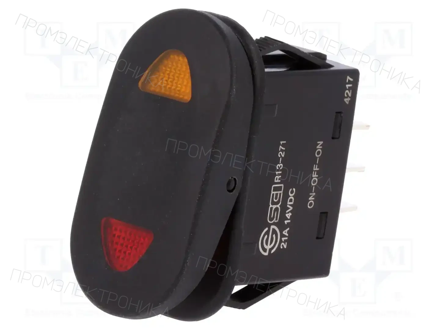 SCI R13-271D3-01-BBRY — Переключатели типа Rocker