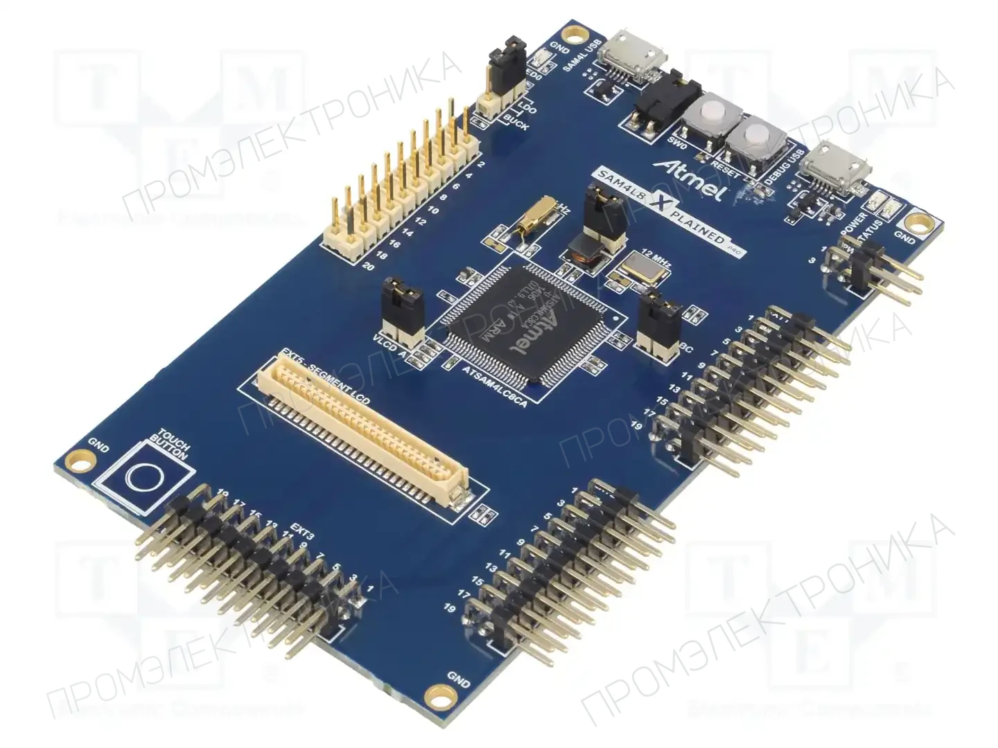 Microchip Technology ATSAM4L8-XPRO — Наборы пусковые для систем Microchip