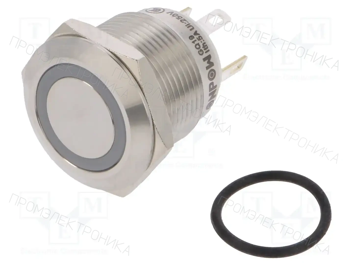 ONPOW GQ19F-10E/J/Y/24V/S — Переключатели кнопочные