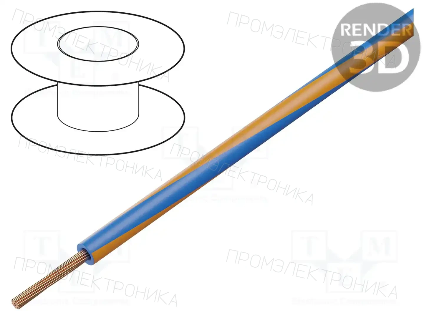 HELU 69857 — Провода одножильные - тросик