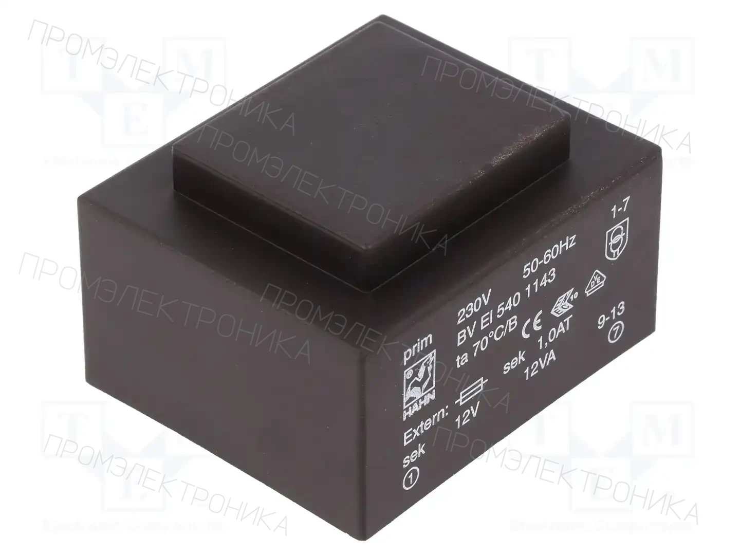 HAHN BV EI 540 1143 — Трансформаторы PCB