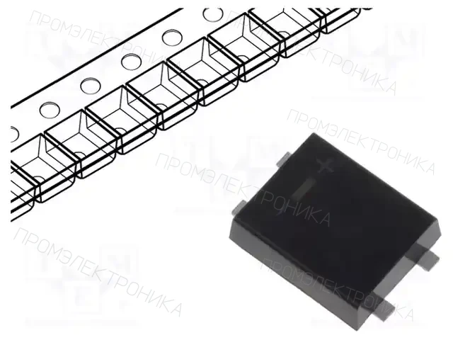 DC COMPONENTS B04BF — Однофазные мосты диодные SMD/THT