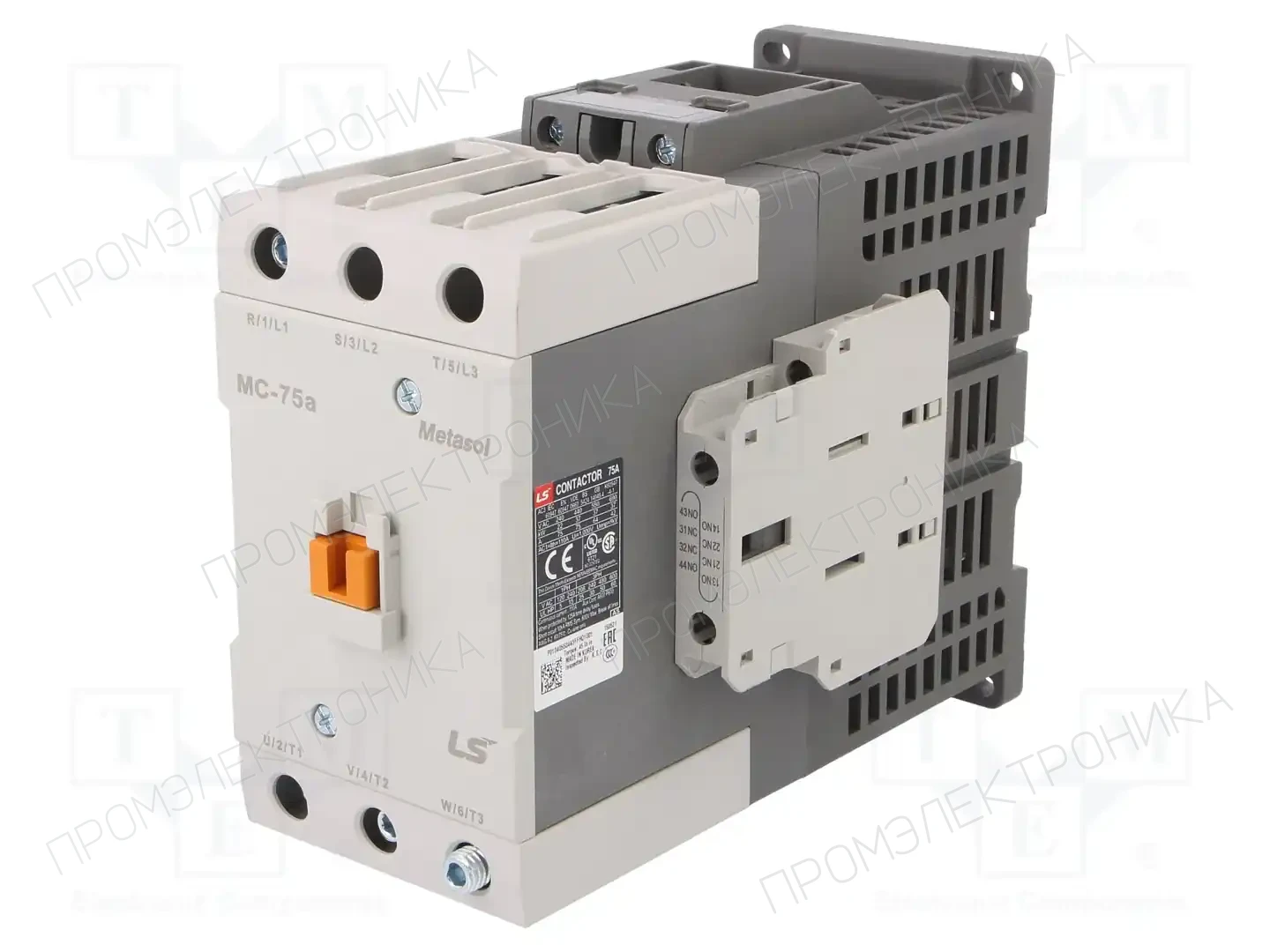 LS ELECTRIC MC-75A 24VDC 1A1B — Контакторы - главные модули