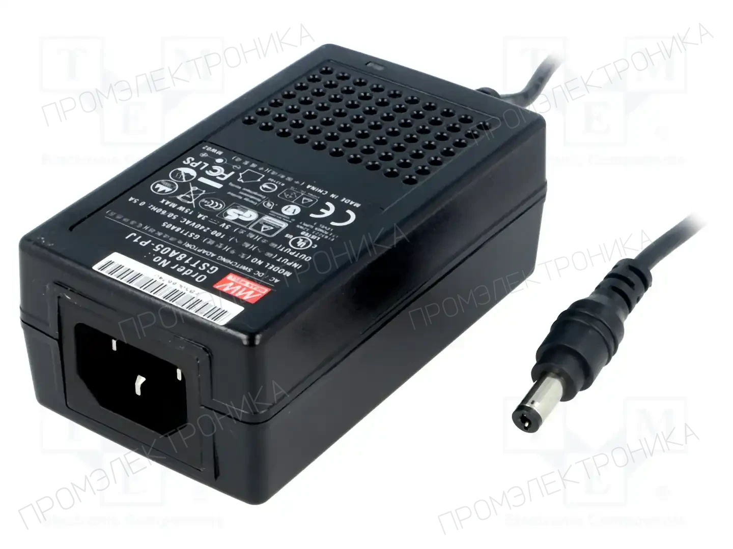 MEAN WELL GST18A05-P1J — Блоки питания настольные