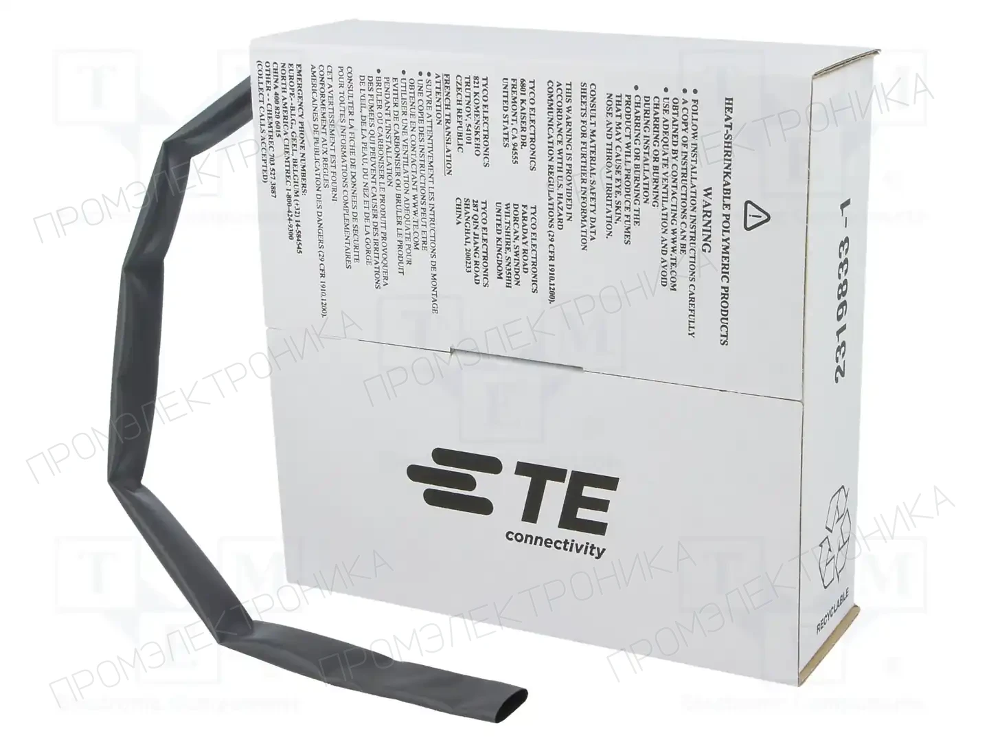 TE Connectivity RNF-3000-R-12/4-0 — Трубки термоусадочные