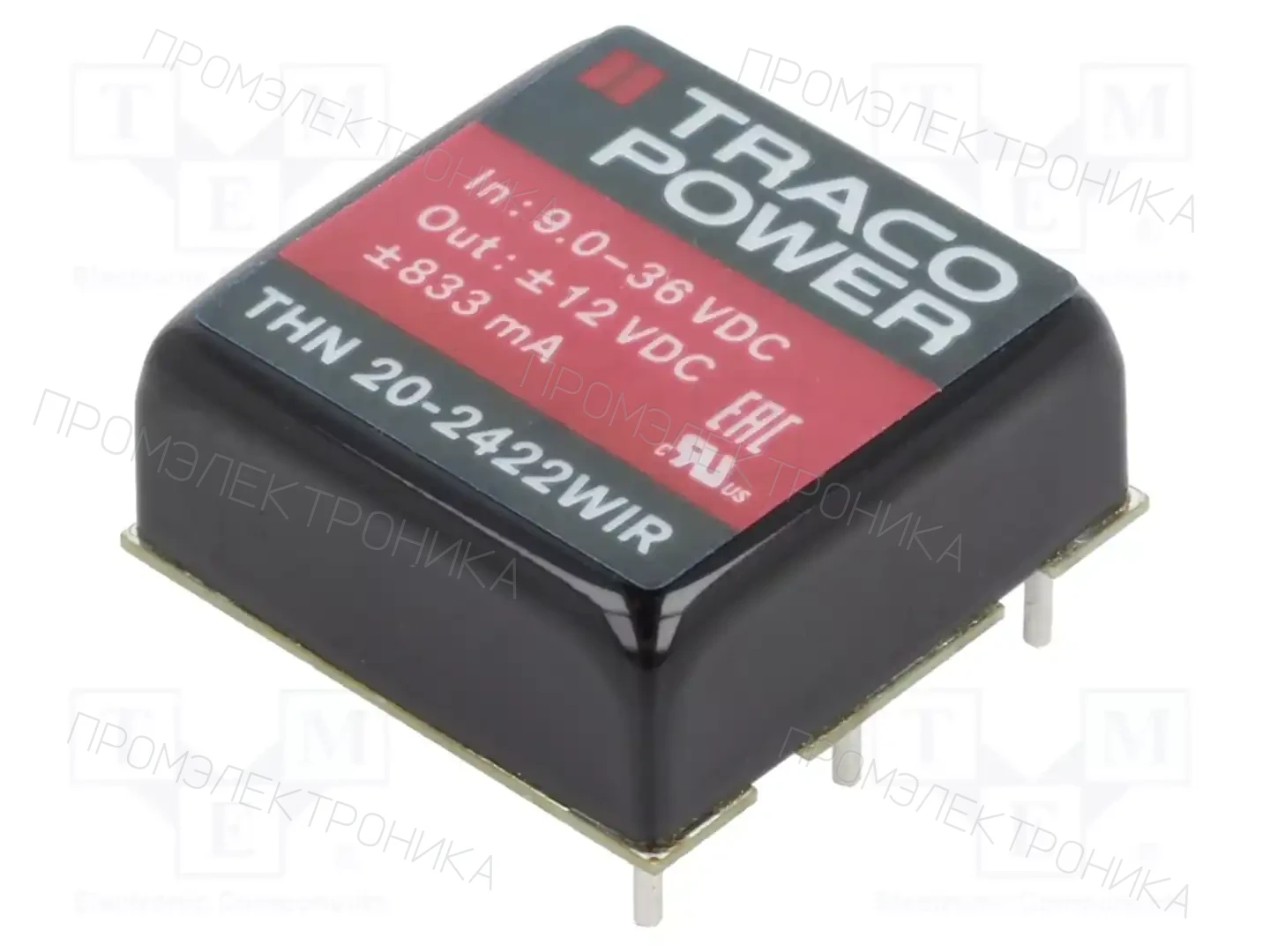 TRACO POWER THN 20-2422WIR — Преобразователи DC/DC