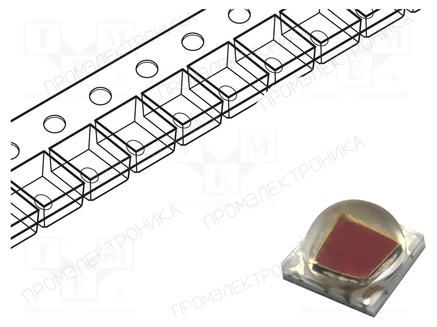 ProLight Opto PH2K-3MEE-HSD — Диоды LED - "plants growth"