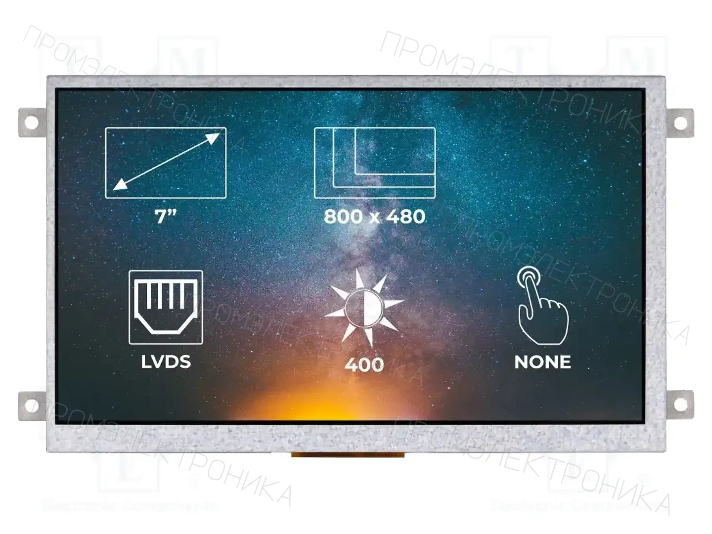 Riverdi SM-RVT70AQLFWN00 — Дисплеи TFT