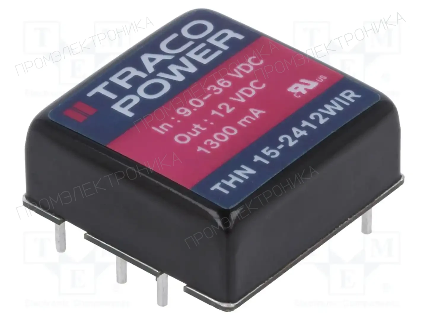 TRACO POWER THN 15-2412WIR — Преобразователи DC/DC